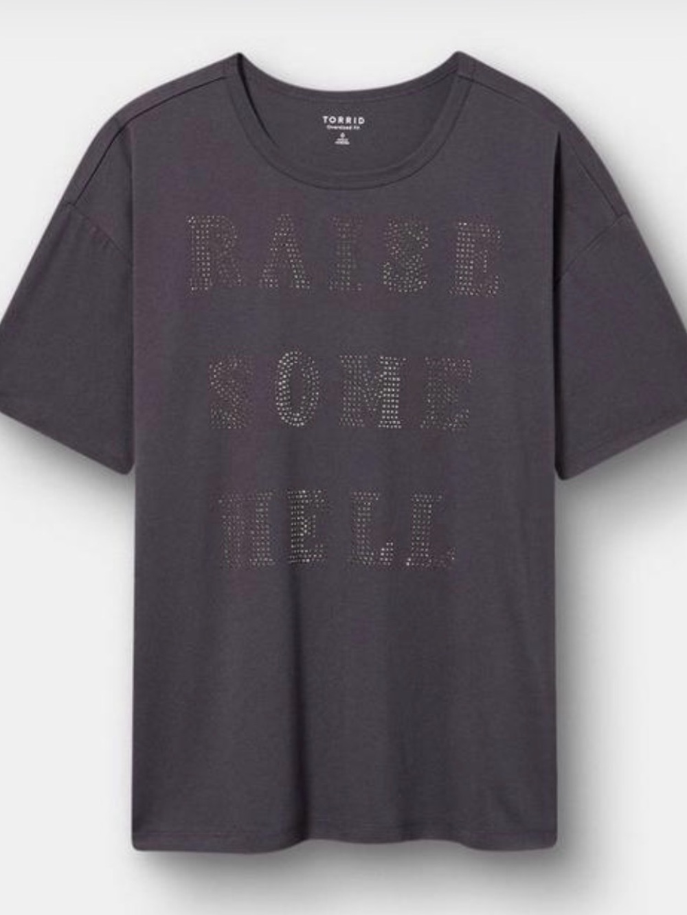 NWT Torrid sequin Raise Some Hell graphic tee, Torrid size 3, 3X
